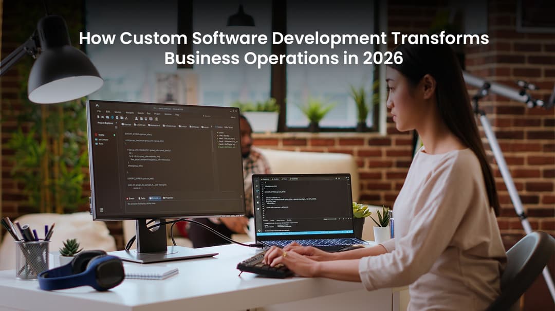 Custom software development solutions for enterprises in India